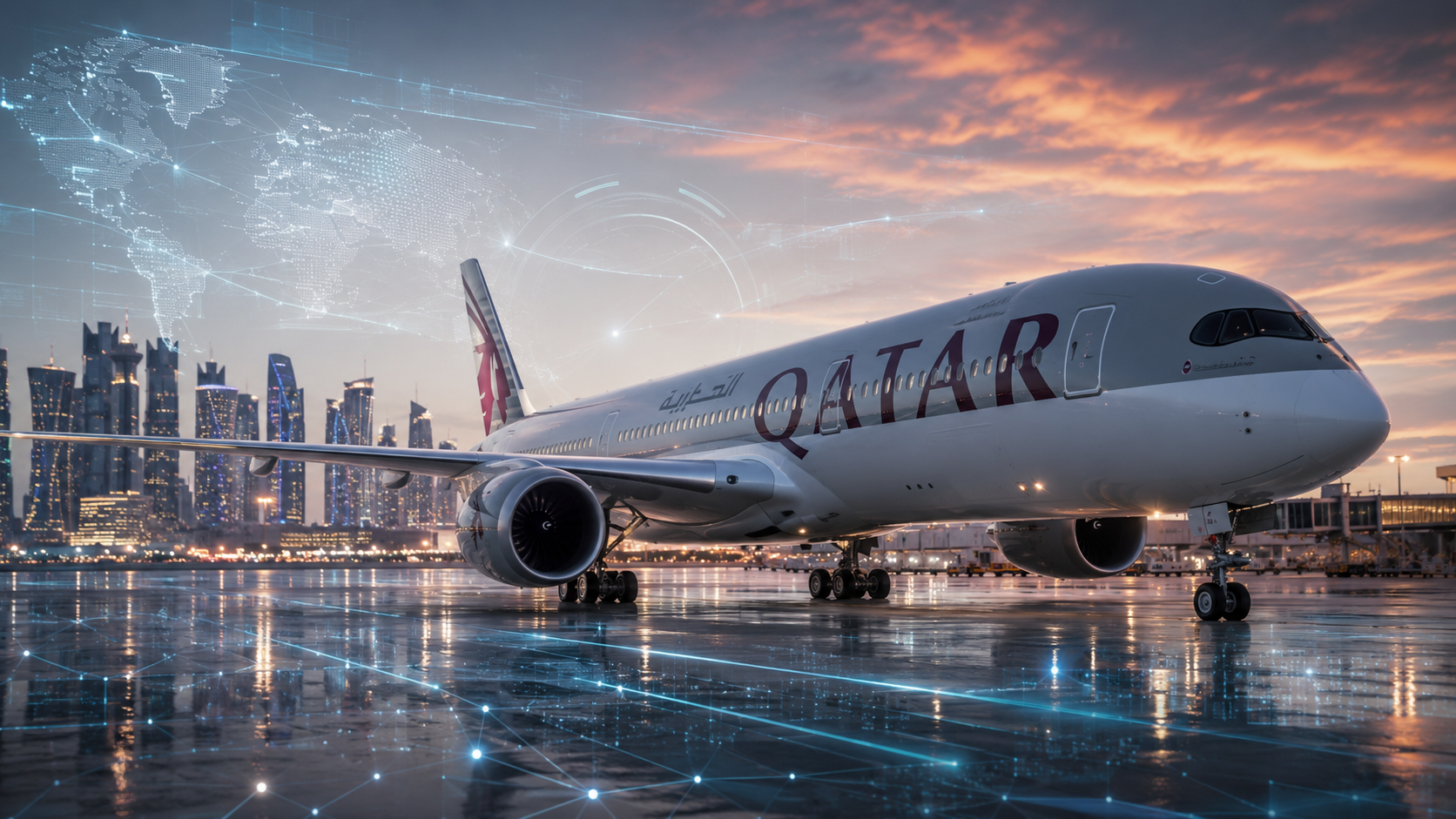 Qatar Airways Launches AI Travel Agent Amid Gulf Carriers' Shift Toward Technology Platforms