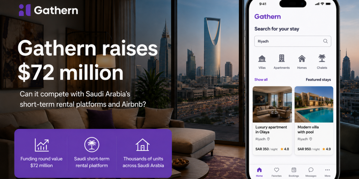 Saudi Short-Term Rental Platform Gathern Closes $72 Million Funding Round